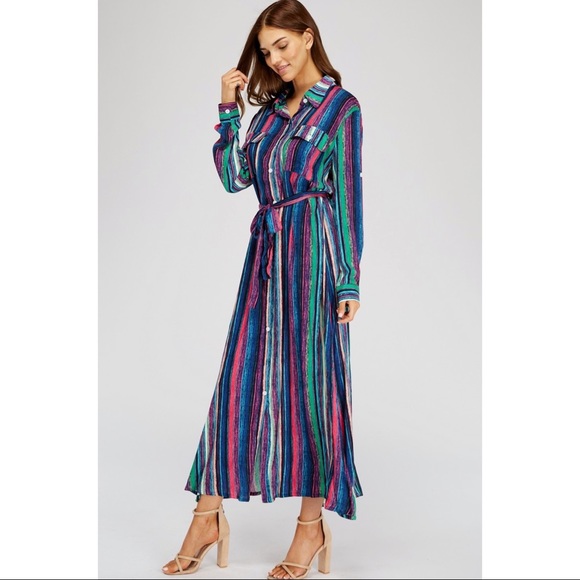 Button down midi duster - Picture 6 of 8